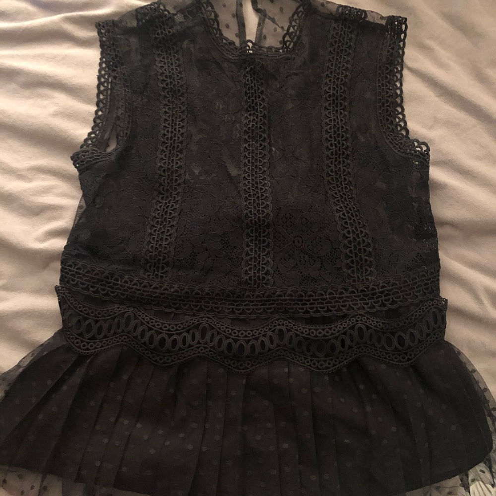 Zara lace top